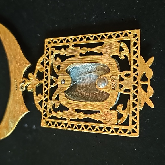 Vintage Arthur Pepper Egyptian Revival Necklace - Picture 7 of 7